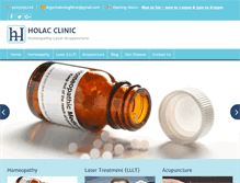 Tablet Screenshot of holachospital.com